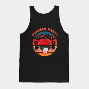 Summer Party BBQ Time Tank Top